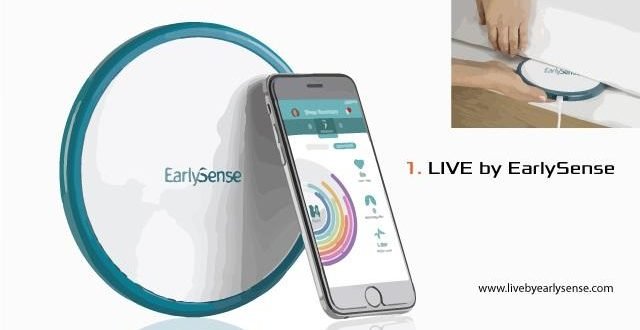 Perangkat LIVE yang disisipkan di bawah kasur pasien dapat memantau vitalitas pasien dan pembacaannya dilihat melalui aplikasi mobile di tangan perawat dan pekerja rumah sakit. Photo credit: Managed Healthcare Executive/EarlySense