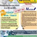 Masa Depan Kompetensi Apoteker di Industri Farmasi di Era BPJS dan MEA dibahas dalam Seminar dan Workshop Farmasi Industri 2017