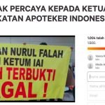 Ketua PP IAI : Petisi Online Mosi Tidak Percaya adalah Fitnah yang Keji terhadap Apoteker dan IAI