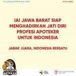 PD IAI Jabar bersama Dinkes Advokasi dan Satukan Presepsi PMK No 26/2020