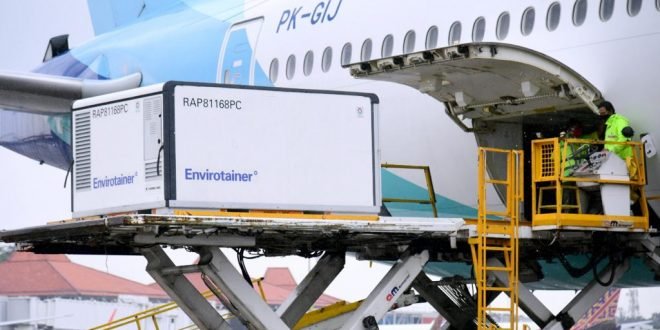 Ketibaan vaksin COVID-19 produksi Sinovac di Tanah Air (Foto: Biro Pers Setpres/Muchlis Jr)