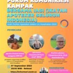 Mengenal Ikatan Apoteker Seluruh Indonesia yang Akan Gelar Webinar Arah Profesi di UU Kesehatan